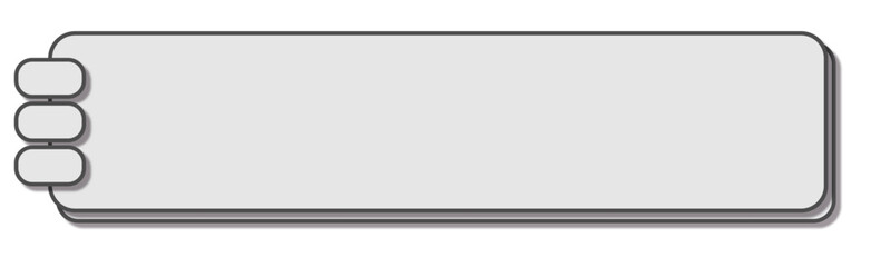 Flat search string Search information. Isolated vector illustration. Simple filled line drawing. Editable stroke. 