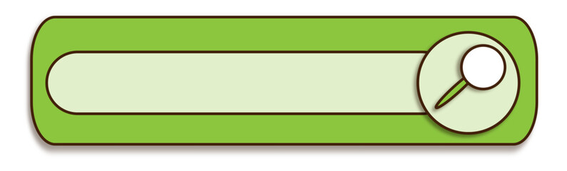 Obraz premium Flat search string Search information. Isolated vector illustration. Simple filled line drawing. Editable stroke. 