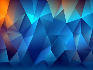 Obraz premium Abstract geometric gradient wallpaper Generative AI
