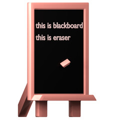 the blackboard