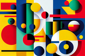 background with circles