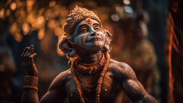 Indian God Hanuman