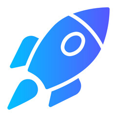 project launch gradient icon