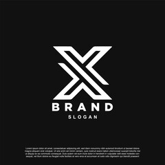 Premium letter X and Y logo design for your brand or business - obrazy, fototapety, plakaty