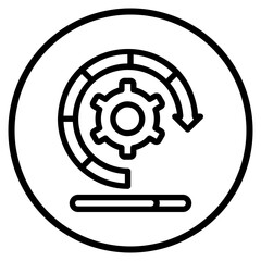 project status line icon