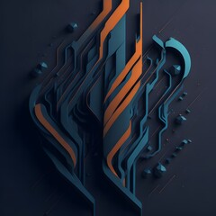 Abstract background - AI generated