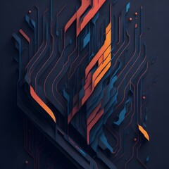 Abstract background - AI generated