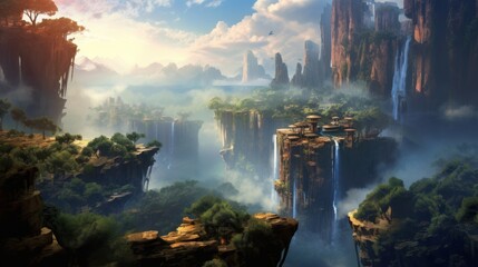 Fantasy Landscape Game Art