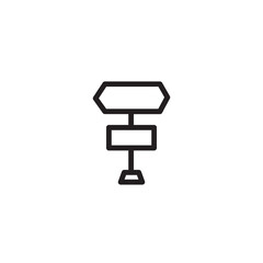 Beach Sea Vacation Outline Icon