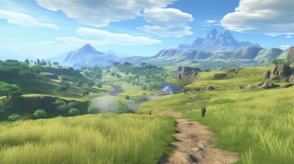 Amazing Landscape Game Artwork