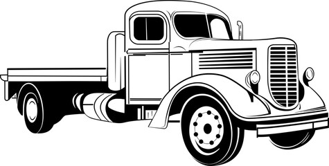 Truck Illustration Icon