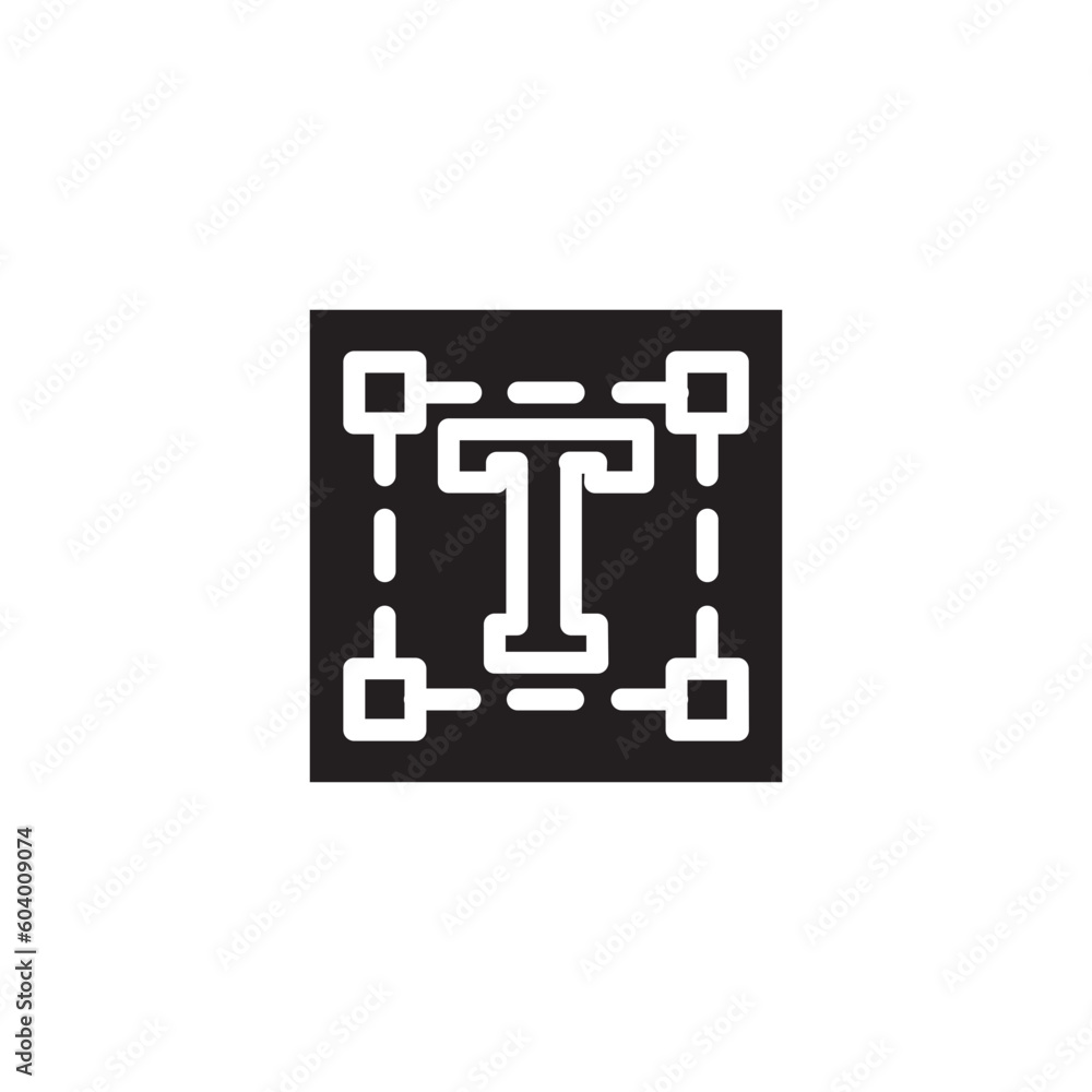 Poster Font Text Edit Icon