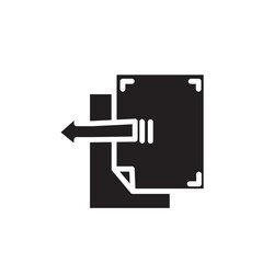 Export File Arrow Icon