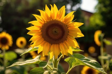 Fototapeta premium sunflower in the sun