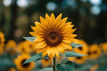 Fototapeta premium sunflower in the sun
