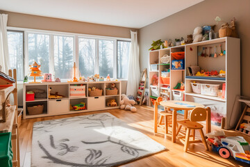 Transformed into a Clutter-Free Haven: Playroom Cleaned by Professional Home Cleaning Company