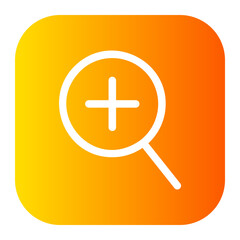 Fototapeta premium zoom in icon 