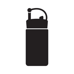 Sauce Bottle Icon Illustration