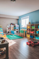 Transformed into a Clutter-Free Haven: Playroom Cleaned by Professional Home Cleaning Company