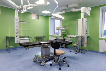 Modern and technologically advanced operating room