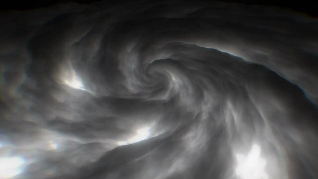 Hurricane Cyclone 3D Background Animation 