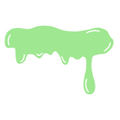 Dipping cream on dessert 