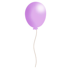 Purple balloon 