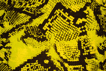 Snake print background texture	
