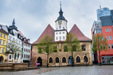 Rathaus Jena, Thüringen, Deutschland