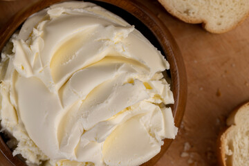 fresh soft cheese for cooking different types of food