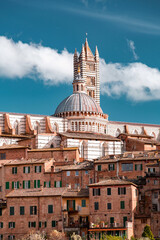 Siena Cathedral is a medieval church in Siena, Tuscany, Italy