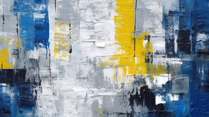 Fototapeta premium Abstract art oil brush texture