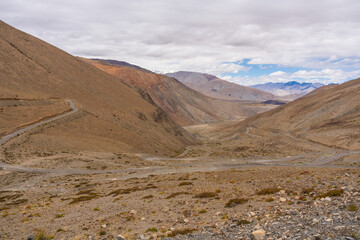 Thato La mountain pass, This is the pass on the way from Pangong lake to Moriri Lake, Ladakh, India