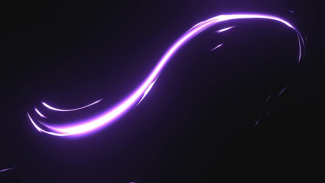 Lichtschweif, Lighttrails, Glasfaser FTTH Highspeed Internet DSL VPN-Tunnel, Daten Sicherheit, Security, Multimedia, blau, lila, violett, schwarz, weiss
