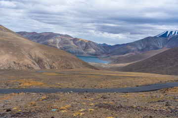 Thato La mountain pass, This is the pass on the way from Pangong lake to Moriri Lake, Ladakh, India