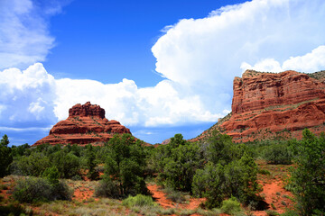 Sedona Arizona surrounding Red Rock Country