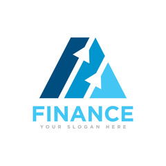 Finance and Accounting Logo Design Illustration