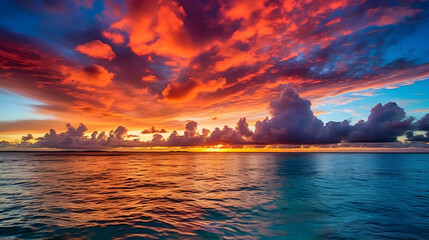 Serenity Unveiled: The Enchanting Splendor of a Mesmerizing Sunset