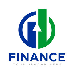 Finance and Accounting Logo Design Illustration