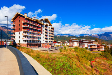 Rosa Khutor alpine ski resort, Sochi