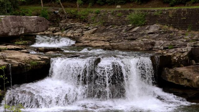 Falls at Glade Creek Grist Mill