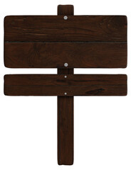 frame with wood in realistic 3d rendering