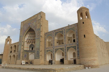 Bukhara old town historic centre, arabic architecture, madrasah, Uzbekistan