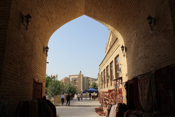 Bukhara old town historic centre, arabic architecture, Uzbekistan