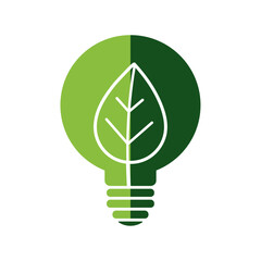 eco energy concept icon vector design