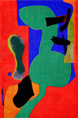 Abstract Avant-Garde Painting Composition Unleash Your Imagination with Mesmerizing Designs