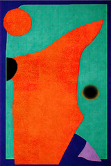 Abstract Avant-Garde Painting Composition Unleash Your Imagination with Mesmerizing Designs