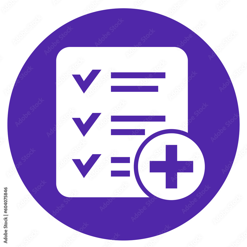Poster add new task icon