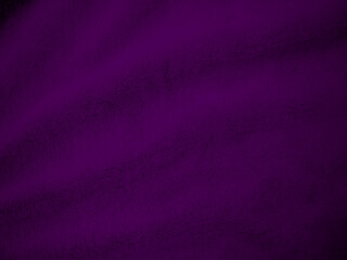 Purple clean wool fabric texture background. light natural sheep wool. Violet seamless cotton. texture of fluffy fur for designers. close-up fragment wool carpet.