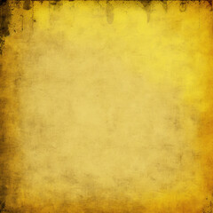 Fototapeta premium Yellow grunge premium background, generative ai technology 